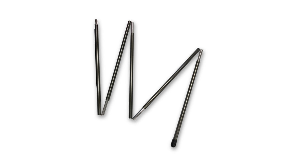 Six Moon Designs 5 Section Pole, 49inch, Aluminum, Black, 125cm, pole-49-aluminum-pole