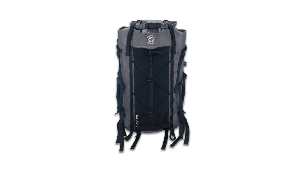 Six Moon Designs Flex PR Plus Pack Rafting Backpack, Gray, 75 liters, flex-pr-plus-pack-backpack