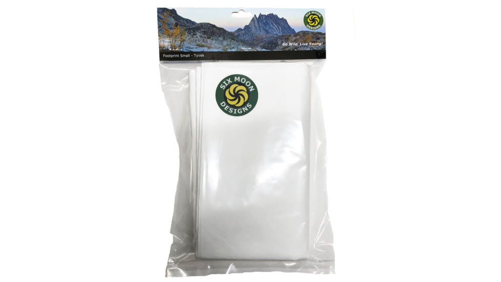 Six Moon Designs Footprint Tyvek, Small, White, 84x36 inch, footprint-small-tyvek