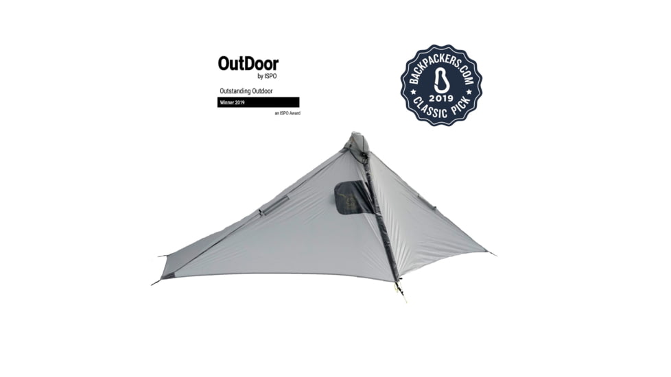 Six Moon Designs Gatewood Cape Backpacking Tarps, Solo, 11oz, Gray, One Size, gatewood-cape