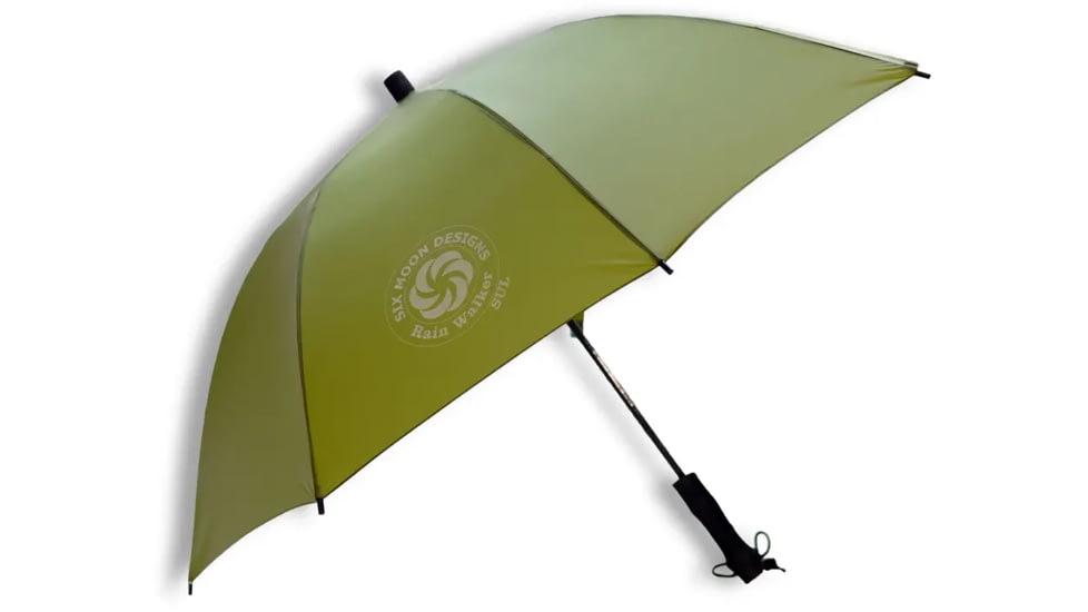 Six Moon Designs Rain Walker SUL Umbrella, Green, 37 inch, rain-walker-umbrella