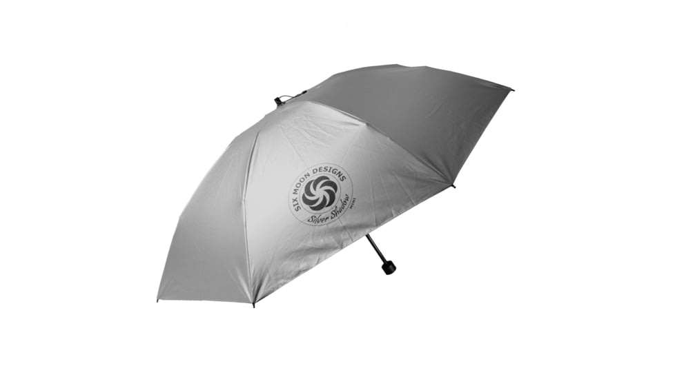 Six Moon Designs Silver Shadow Mini Hiking Umbrellas, Gray, 38 inch, ss-mini-umbrella
