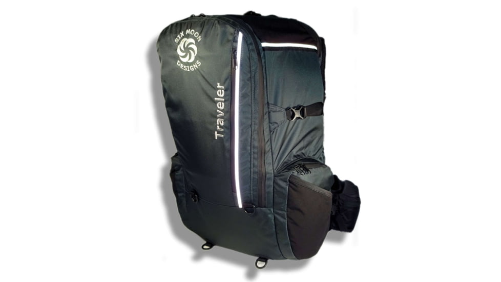 Six Moon Designs Traveler Backpack, Black, 62oz, traveler