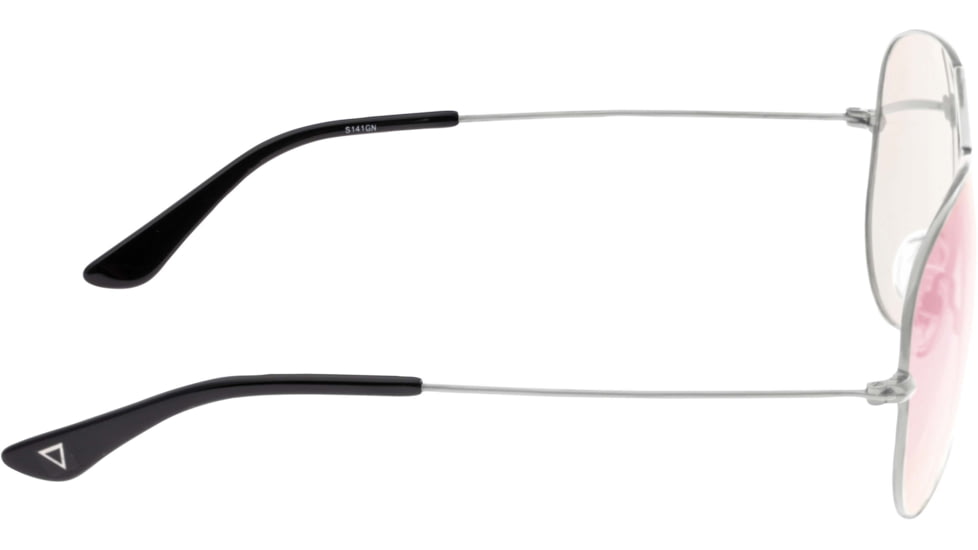 Sixty One Sunglasses Honupu Sunglasses, Silver Frame, Pink Lens, Polarized, One Size, SIXS141PK