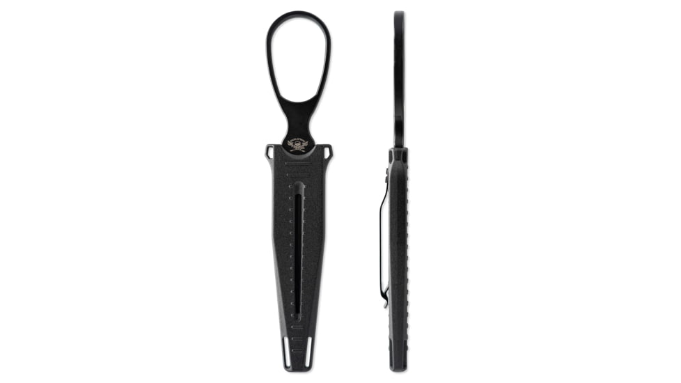 Skallywag Tactical D2 Dagger Fixed Blade Knife, 2.5, D2, Dagger Blade, Black, D2 Dagger-Black