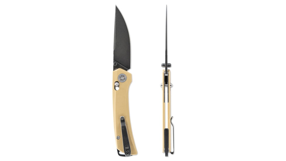 Skallywag Tactical Porpoise Spear Point - Tan, 850077675157