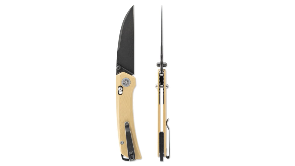 Skallywag Tactical Porpoise Wharncliffe - Tan, 850077675133