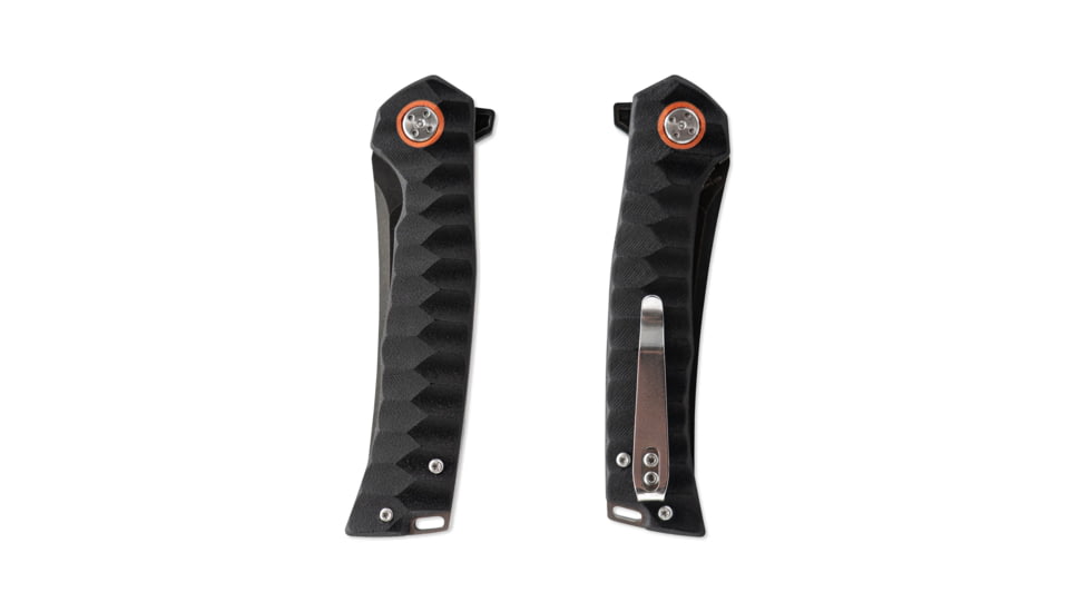 Skallywag Tactical Sao Feng Folding Knife, 3.75 in, 420 Stainless Steel, Tanto Blade, G10, Black, Sao Feng