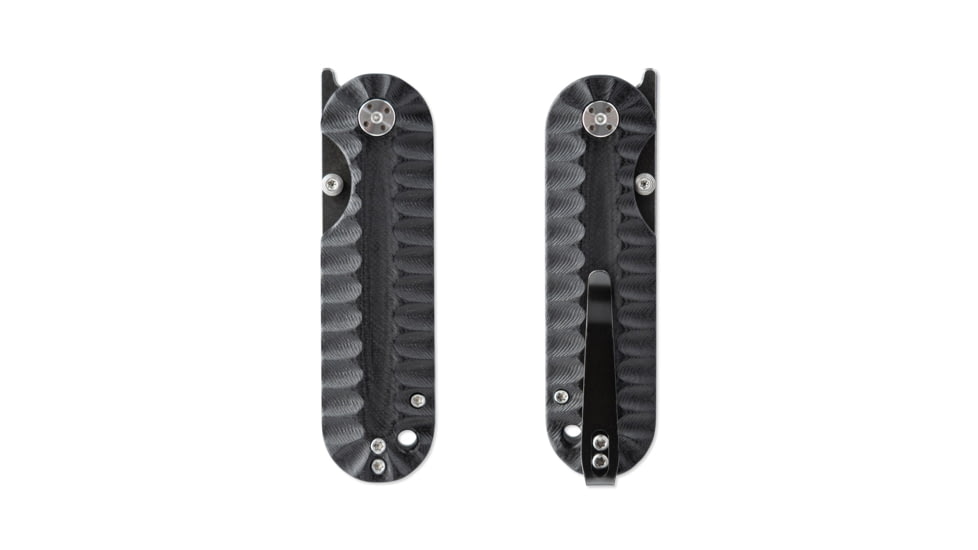 Skallywag Tactical Searoach Folding Knife, 2.75in, D2 Steel, G10 Handle, Black, The Searoach-Black