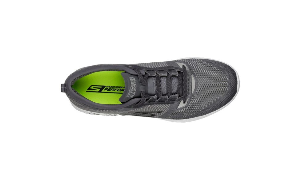 Skechers GO MEB Razor 2 Men's Road Running Shoes, Charcoal/Black, 55212-CCBK