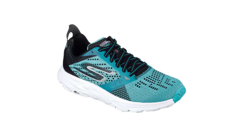 Skechers GoRun Ride 6 Road Running Shoe - Men's -Teal/Black-Medium-13