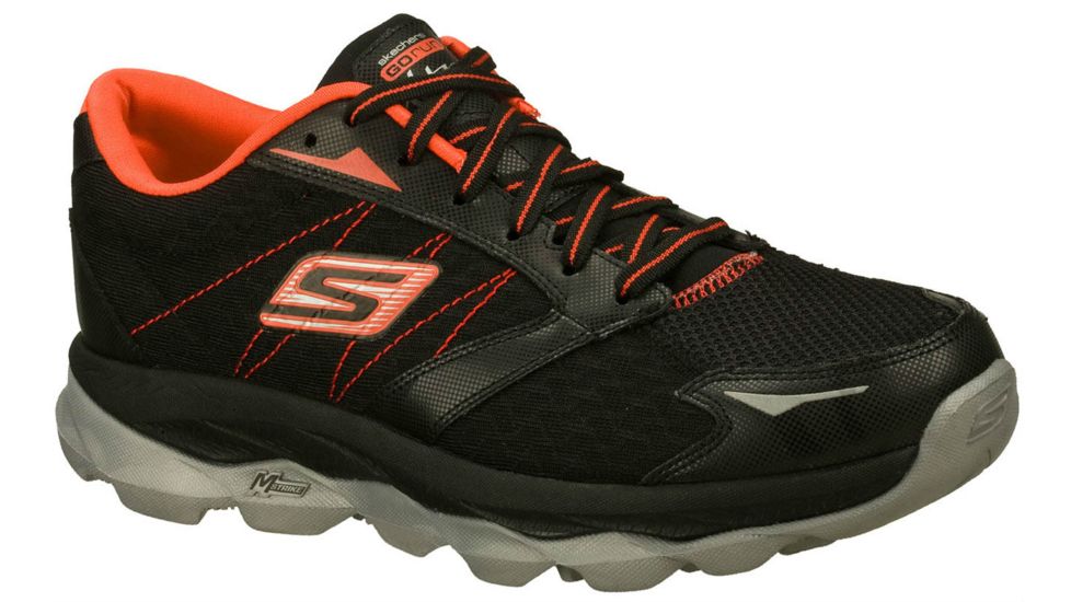 Skechers GOrun Ultra Trail Running Shoe - Men's-Black/Red-Medium-7 US