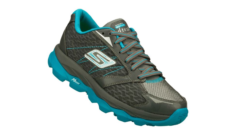 Skechers GOrun Ultra Trail Running Shoe - Women's-Hot Pink/Lime-Medium-6 US