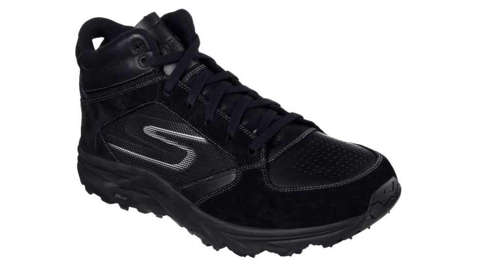 Skechers GoTrail Hiking Boot - Men's-Black-Medium-13