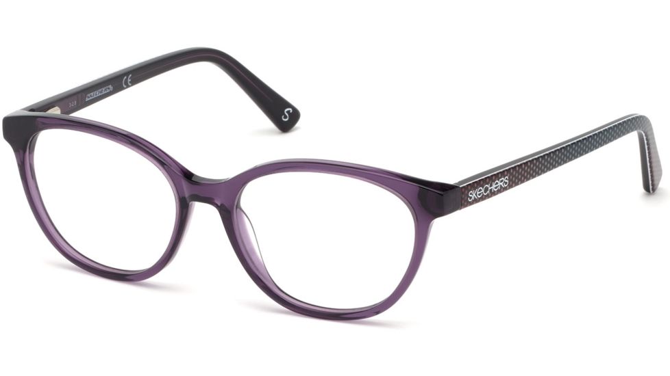 Skechers SE1640 Eyeglass Frames - Shiny Violet Frame Color