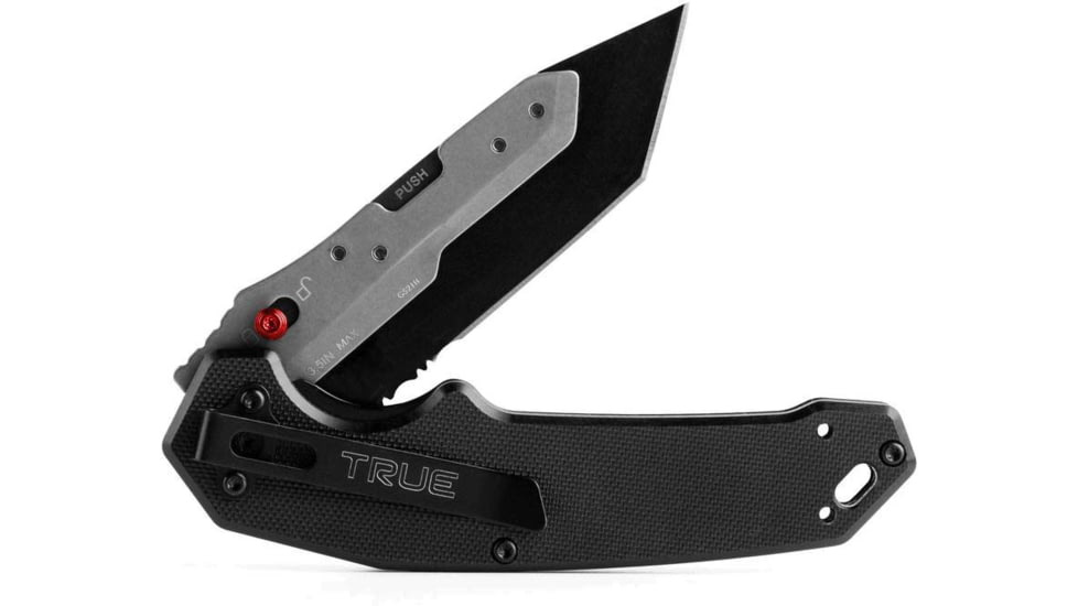 SKEETER HAWK Replaceable Blades Fast Flip Knife, Black, TRU-FMK-1003