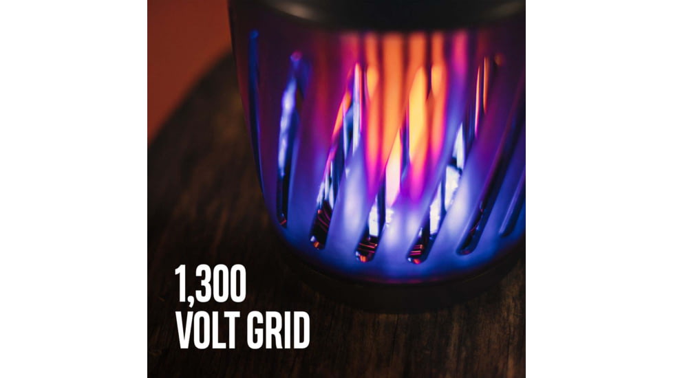 SKEETER HAWK Solar Zapper and Lantern, Grey, SKE-ZAP-1007