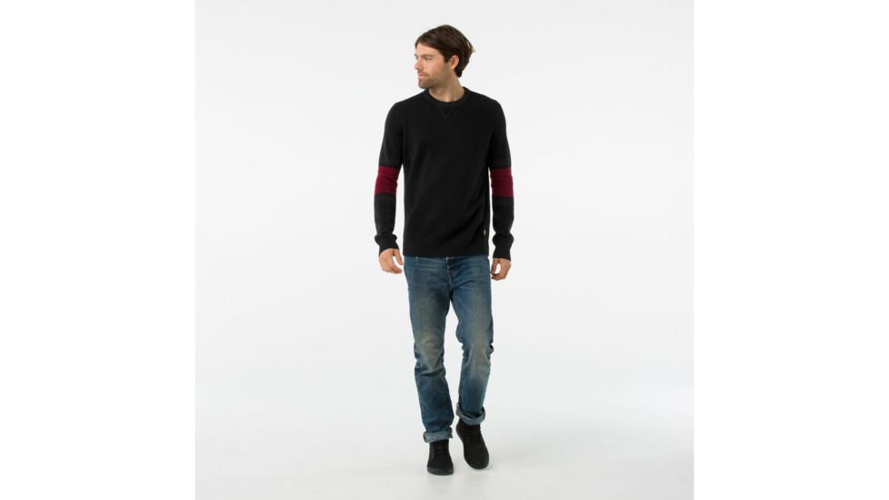 Smartwool Ski Ninja Crew Sweater-Men's, Black, Medium, SW000294001-M