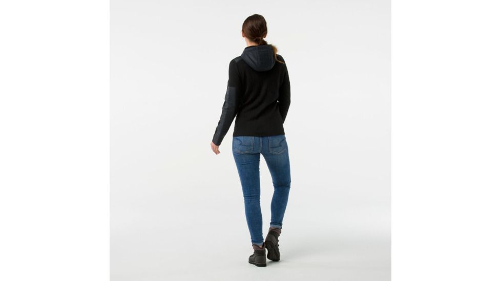 Smartwool Ski Ninja Full Zip Sweater-Women's, Black, Medium, SW000340001-M