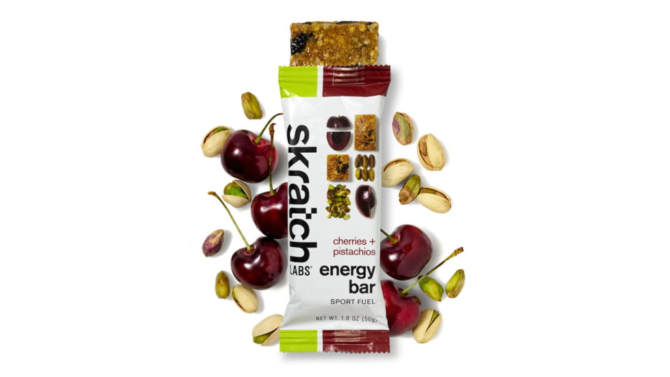Skratch Labs Energy Bar Sport Fuel, Variety Pack, 50g Bar, 12 Pack Singles, EBF-VAR-50g/12
