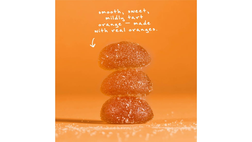 Skratch Labs Energy Chews Sport Fuel, Orange, 50g Seving, 10 Pack Singles, ECS-OR-50g/10