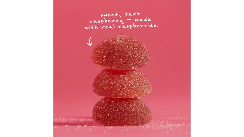 Skratch Labs Energy Chews Sport Fuel, Raspberry, 50g Seving, 10 Pack Singles, ECS-RB-50g/10