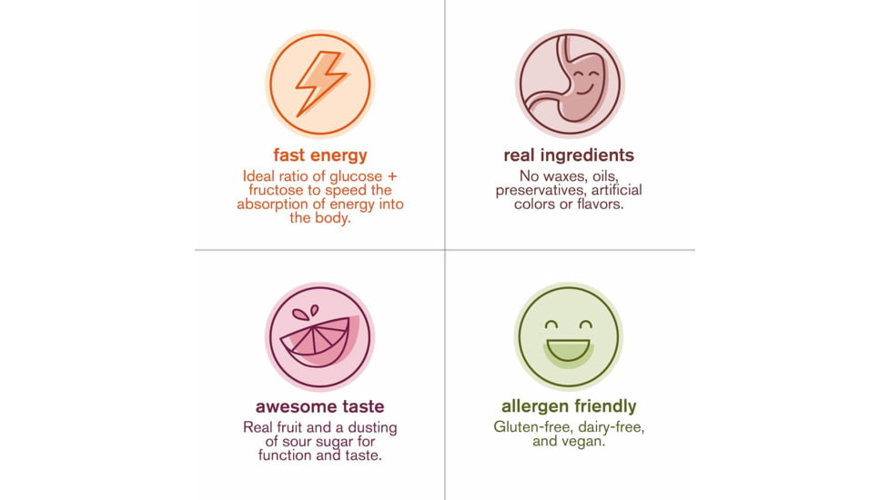 Skratch Labs Energy Chews Sport Fuel, Variety, 50g Seving, 10 Pack Singles, ECS-VAR-50g/10