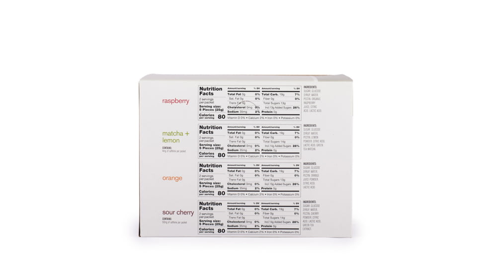 Skratch Labs Energy Chews Sport Fuel, Variety, 50g Seving, 10 Pack Singles, ECS-VAR-50g/10