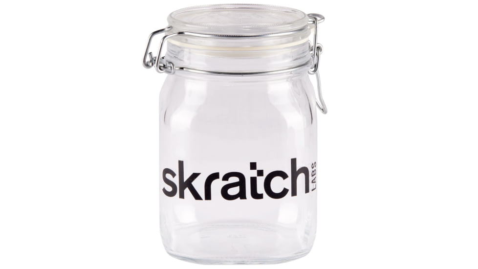 Skratch Labs Mason Jar Food Container, MAS-JAR-CLR-24oz