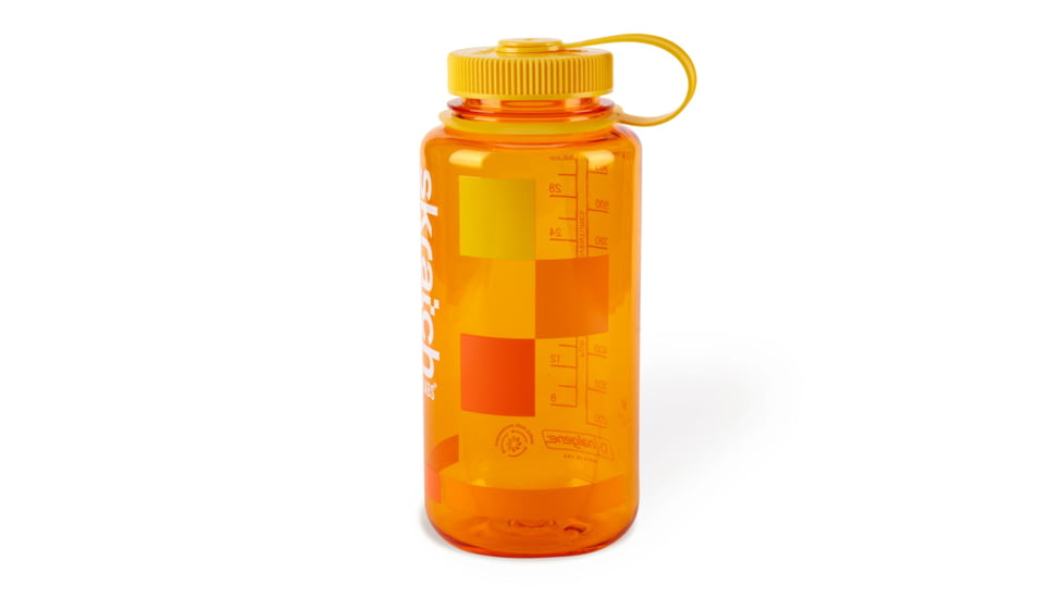 Skratch Labs Nalgene Wide Mouth, 1 liter, Orange, 32 oz, BTL-NAL-ORG-32oz