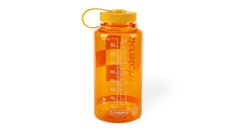 Skratch Labs Nalgene Wide Mouth, 1 liter, Orange, 32 oz, BTL-NAL-ORG-32oz