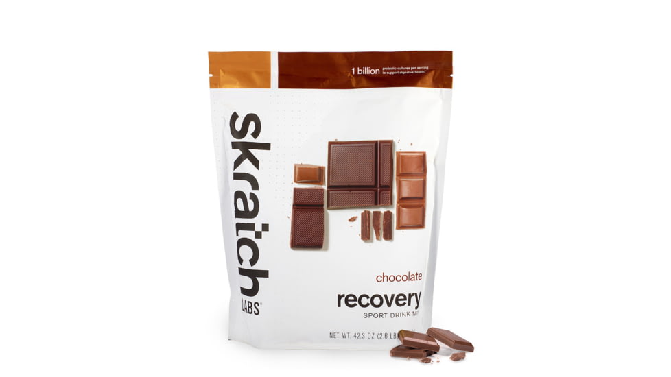 Skratch Labs Recovery Sport Drink Mix, Chocolate, 1200g, 24 Serving Bag, RDM-CH-1200g