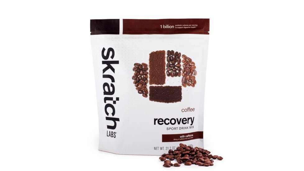 Skratch Labs Recovery Sport Drink Mix, Coffee, 600g, 12 Serving Bag, RDM-FF-600g