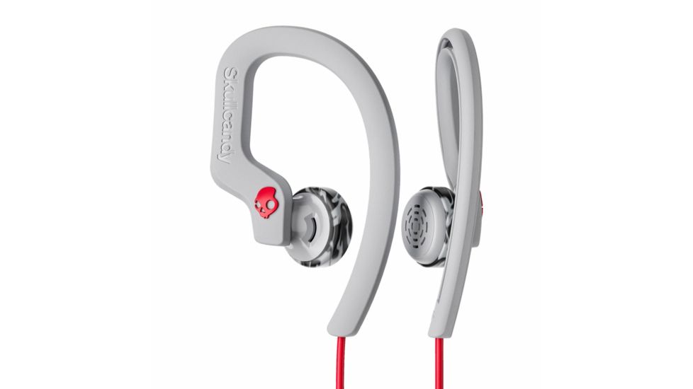 Skullcandy Skullcandy Chops Earbuds w/ Mic, Gray/Red/Swirl S4CHY-K605