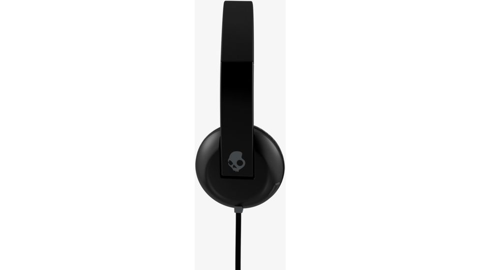 Skullcandy Uproar Wired Headphones w/Ttech, Black/Gray/Black, S5URHT-456