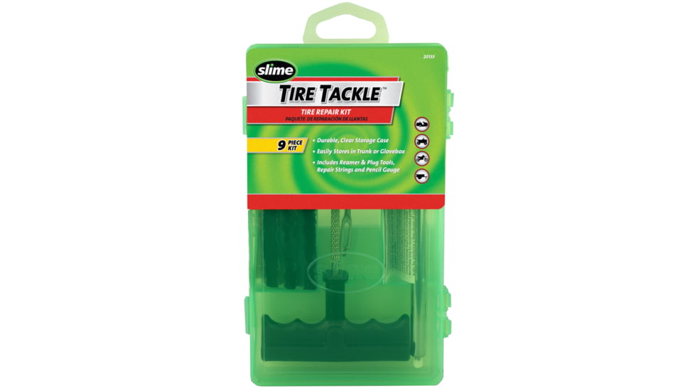 Slime 9-Piece Large Tire Tackle Kit, 20133