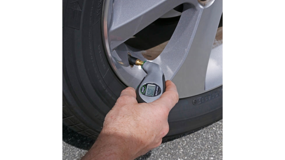 Slime Digital Sport Tire Gauge, 5-150 psi, Black, 20017