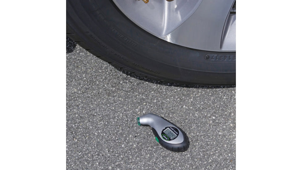 Slime Digital Sport Tire Gauge, 5-150 psi, Black, 20017