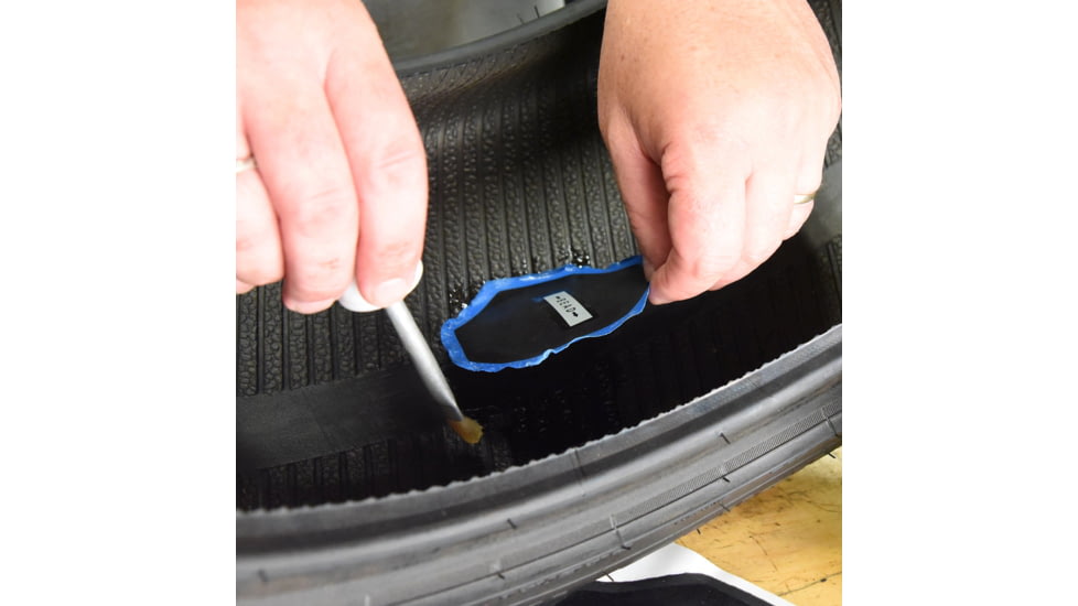 Slime Heavy-Duty Bias Ply Tire Patches, 4 in, Black, 1029-A