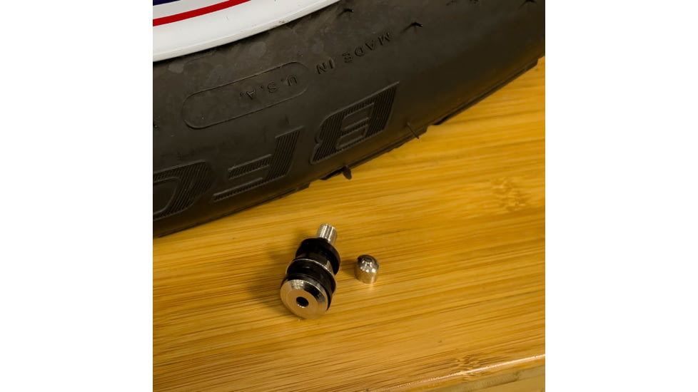 Slime High Performance Tubeless Tire Valves, Silver, 20128