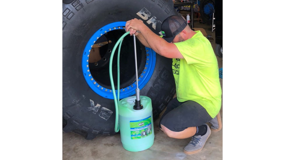 Slime Prevent and Repair Tire Sealant, 5 Gallon, Green, SDSB-5G