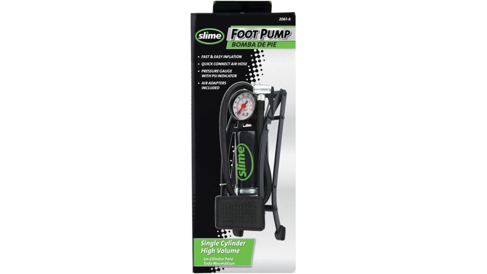 Slime Single Cycle Foot Pumps, 2061-A