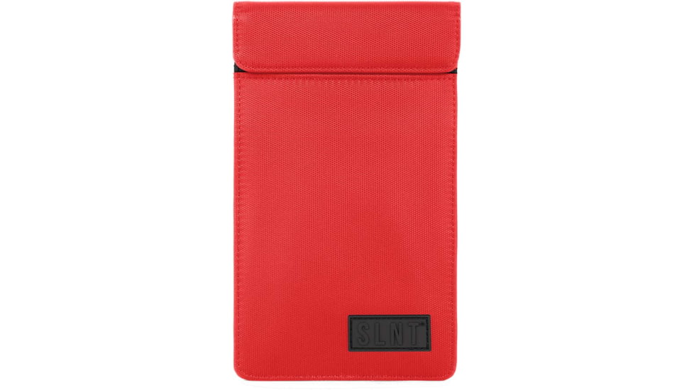 SLNT Faraday Phone Sleeve, Red, Medium, SPS-MRN