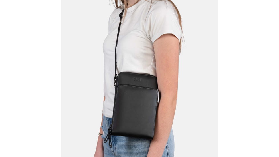 SLNT Lifestyle Faraday Sling Bag, Black, One Size, SPB-FLS-01