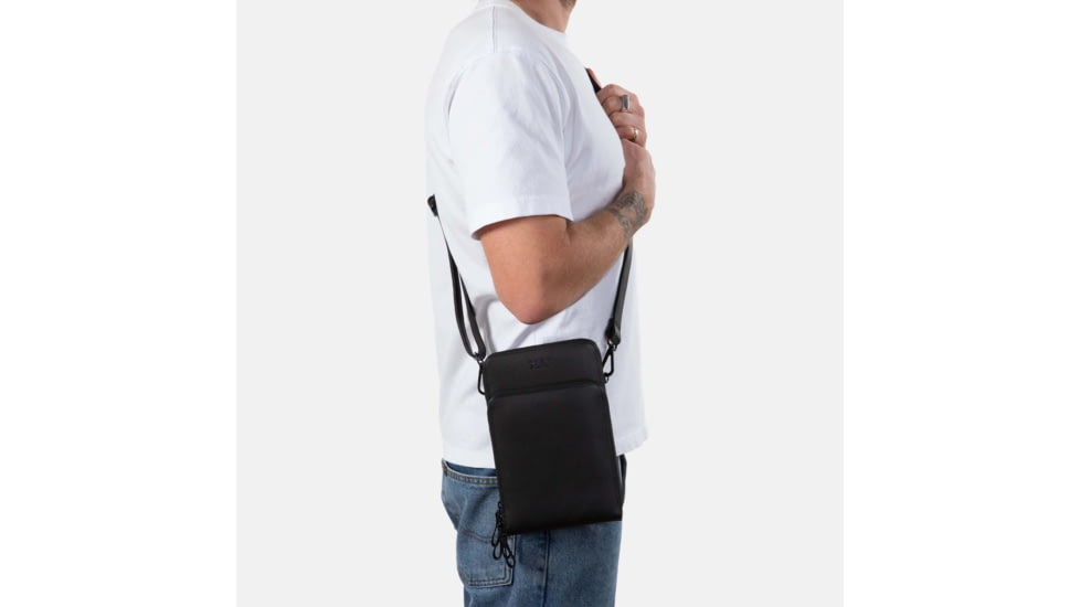 SLNT Lifestyle Faraday Sling Bag, Black, One Size, SPB-FLS-01