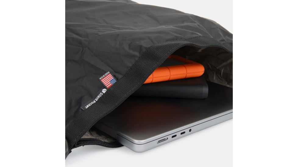 SLNT RF Blocking SSE Faraday Bag, USA TTA, Black, 19L, SL-PKGB-TAA-02
