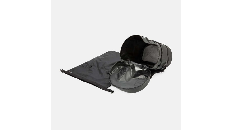 SLNT Submersible Cylinder Faraday Backpack, USA Berry Compliant, Black, 40L, DFT-40L-BER-B