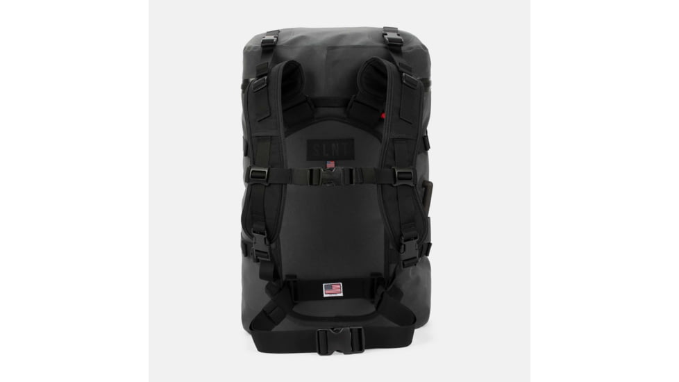 SLNT Submersible Cylinder Faraday Backpack, USA Berry Compliant, Black, 40L, DFT-40L-BER-B