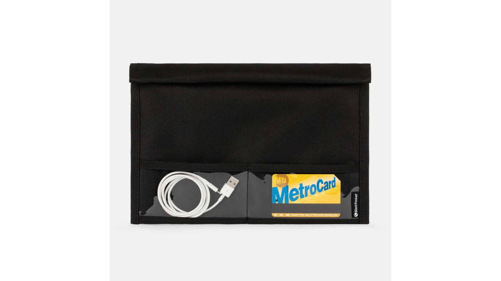 SLNT Utility Faraday Bag, Black, Extra Large, SPUF-XLBN