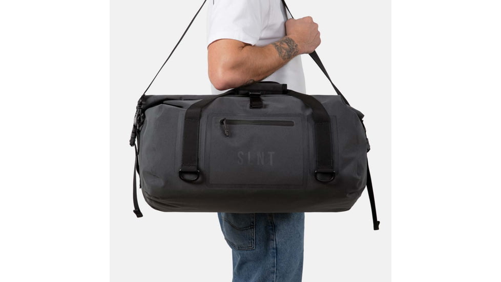 SLNT Waterproof Faraday Duffel, USA Berry Compliant, Black, 40L, SPB-DFL-BER